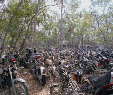 Every bike here has a story...