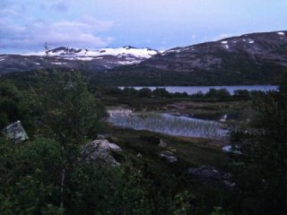 Camping out on the fjällen near Grotli