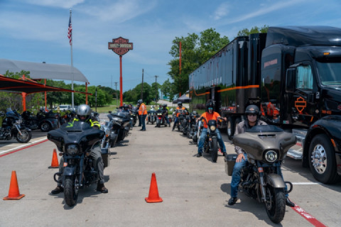 A whole lot of work and some fun the last two days at American Eagle Harley-Davidson for Demo Days!