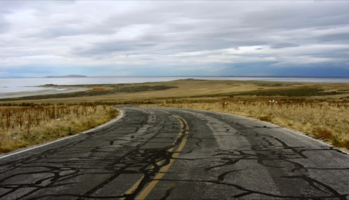 Ride on Antelope Island located within the Great Salt Lake, Utah