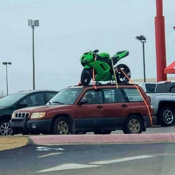 One way to get the bike home