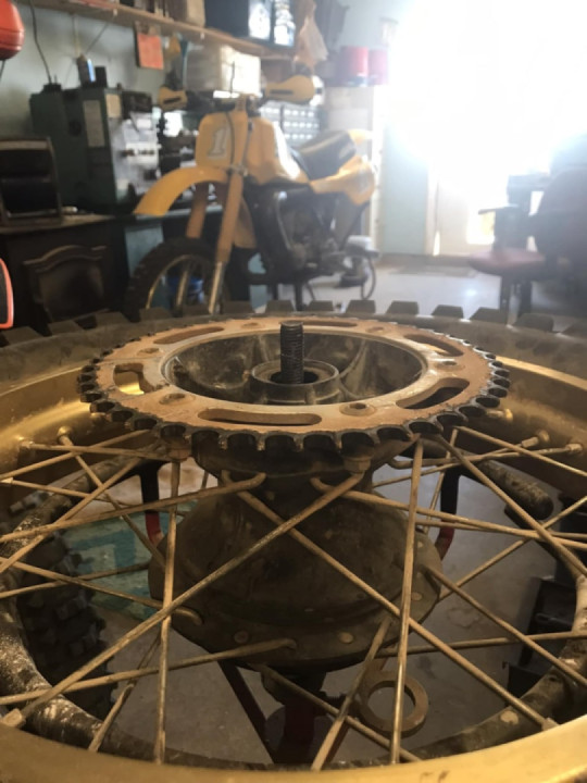 Fixed flat and tightened spokes
