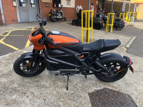 Harley Davidson LiveWire test ride