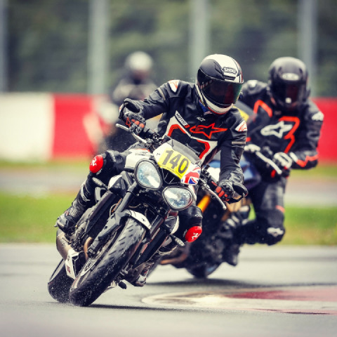 Trackday tomorrow, of course with rain so it will look like this.