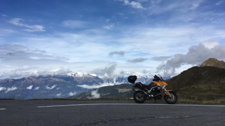 Above the clouds