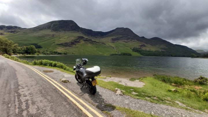 A nice 80 miles round the Lakes, 1 minor shower but generally OK and not busy. 