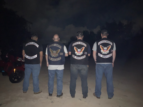 Night ride with the brothers.