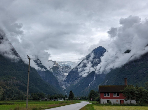 Motobike camping trip to Norway