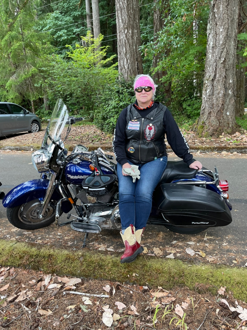 Out for a ride the other day with my sweetie