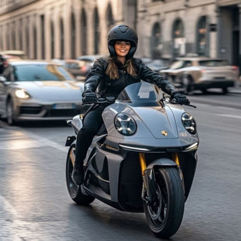 Car x Motorcycle combination. Well, this looks like fun