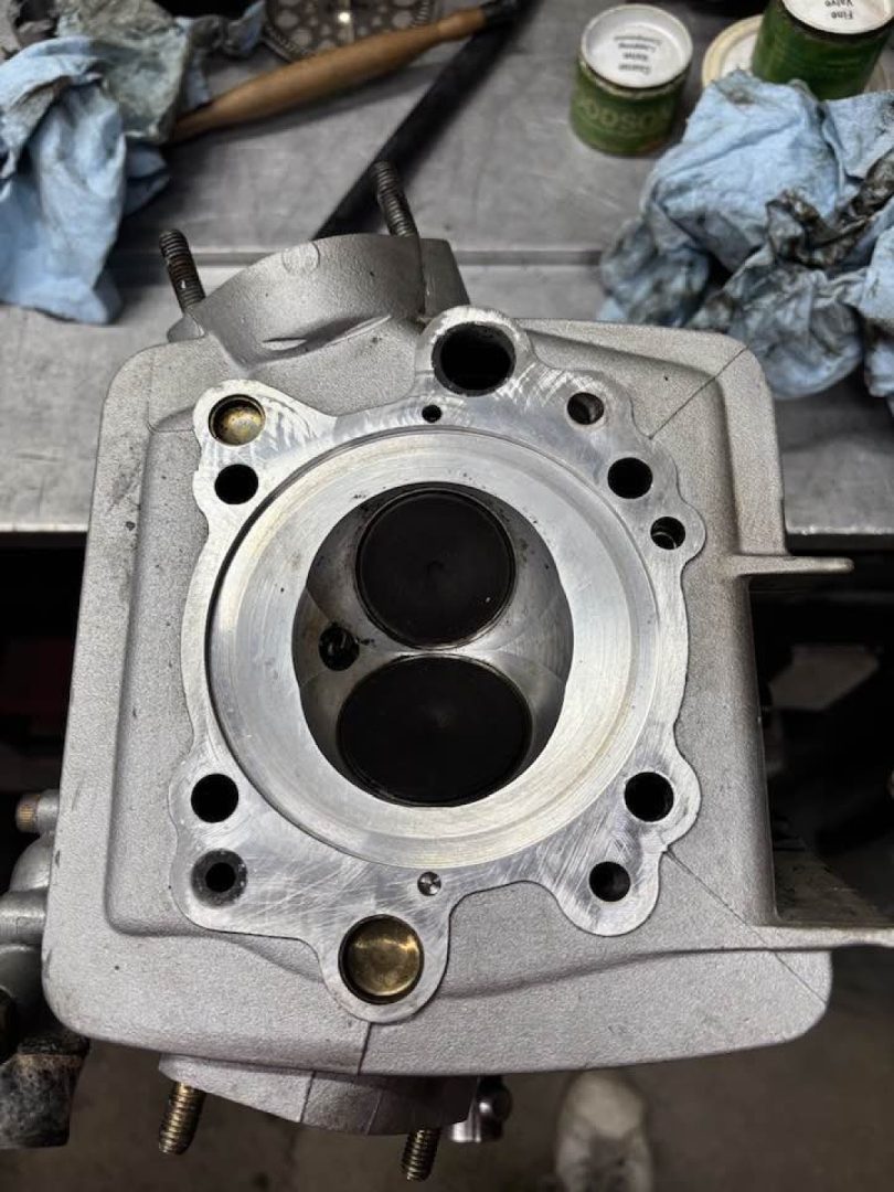 Still cleaning up the bike