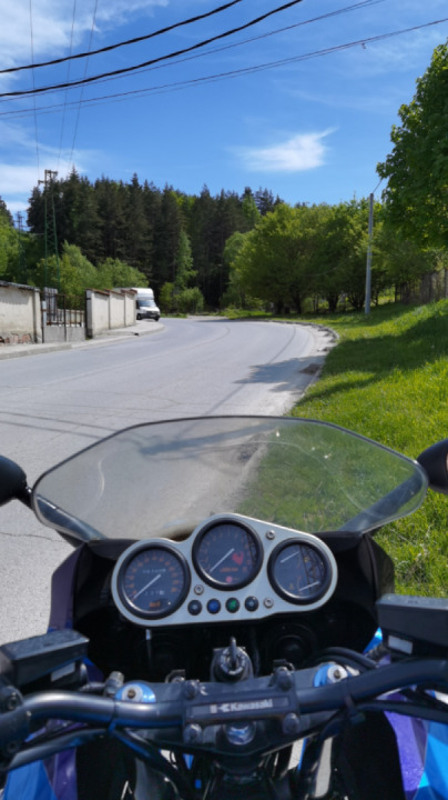 End of Spring mountain