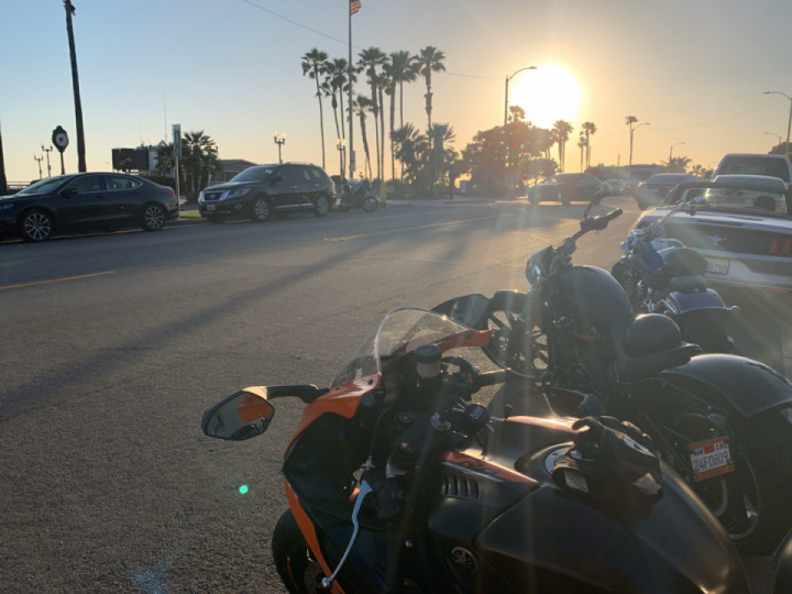 Sunset ride after work
