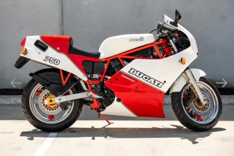 1987 Ducati 750 F1 "Santamonica" L'ultima delle "Formula 1"
