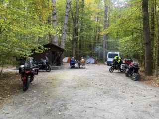 Our campsite