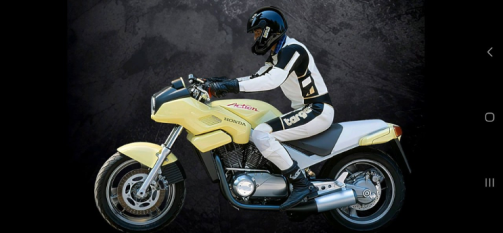 I just learned this was the first VTR1000 prototype from 1986!