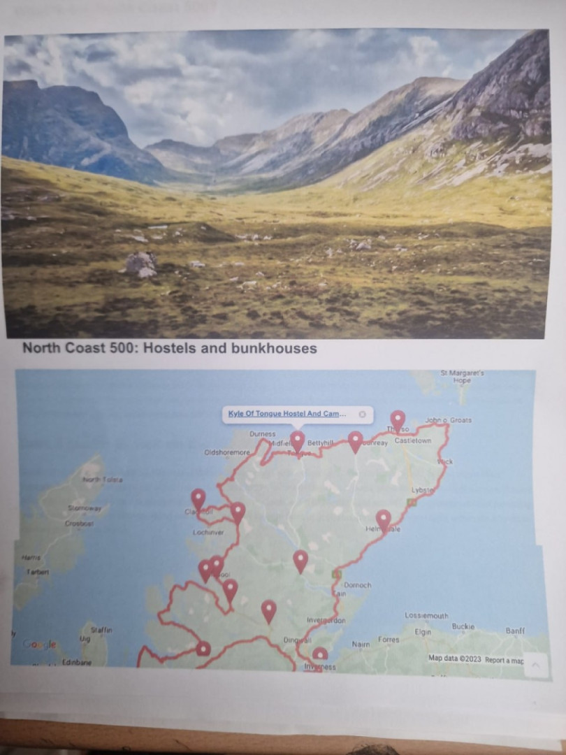 Well thats the list of Hostles sorted for mine trip around the NC500 this season on the bike