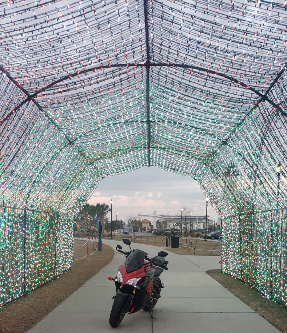 Lights with bike