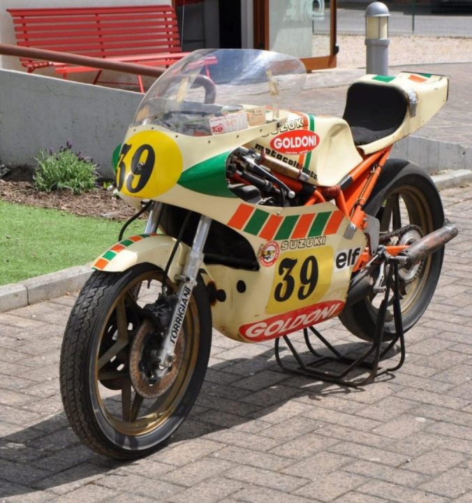 Bimota SB1 Team Goldoni, European Champion in 1980 with Sauro Valentini