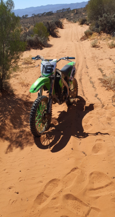 Getting lessons out on the sand dunes