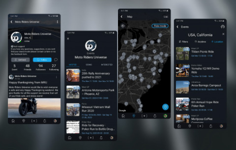 New update for Android - Moto Riders Universe app