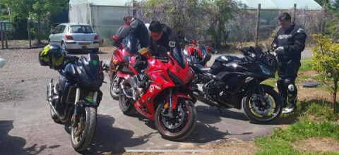 A nice sunny day out practicing