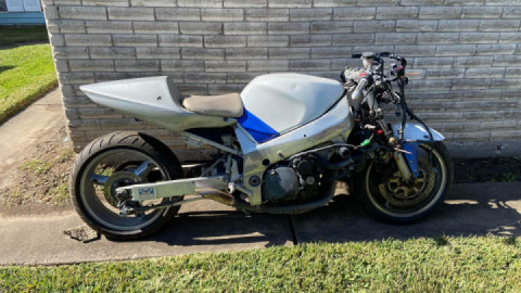 My 2001 Suzuki GSXR 600 I Just Got