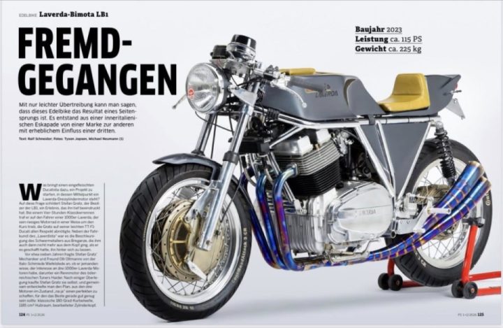 Not a true Bimota but a true tribute to the famous HB1 prototype