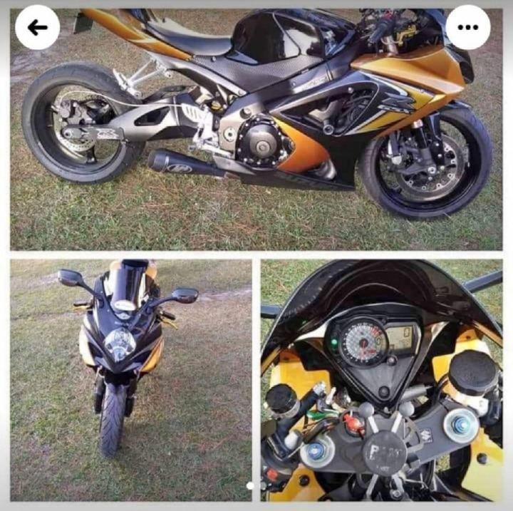 Stolen motorcycle out of Manassas Virginia