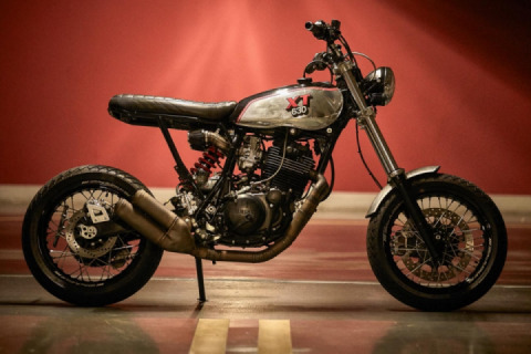 Yamaha XT630 Supermoto by 86 Gear Motorcycles