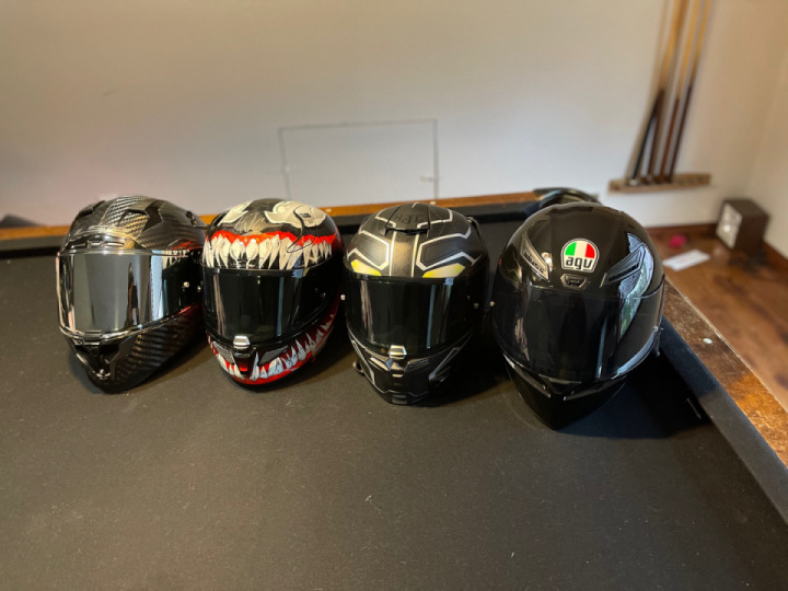 What’s your helmet collection look like ???