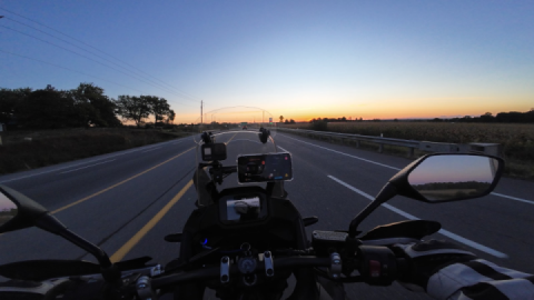 Marmora, Flinton Rd, O'Donnell Rd, 506 and 509 and back to Toronto - 610km