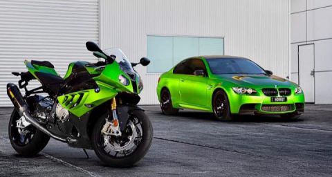 When 2 BMW wants to be a Kawasaki