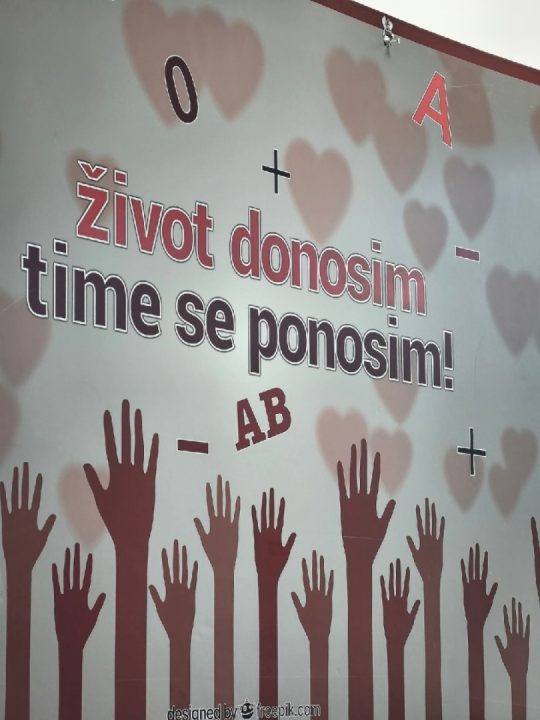 Give blood, save a life!