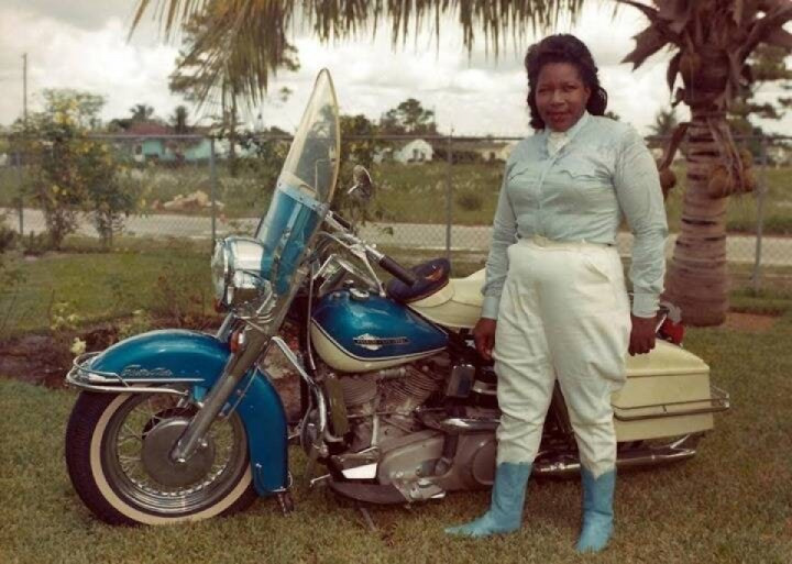 First African-American woman who traveled via motorcycle to all 48 states.