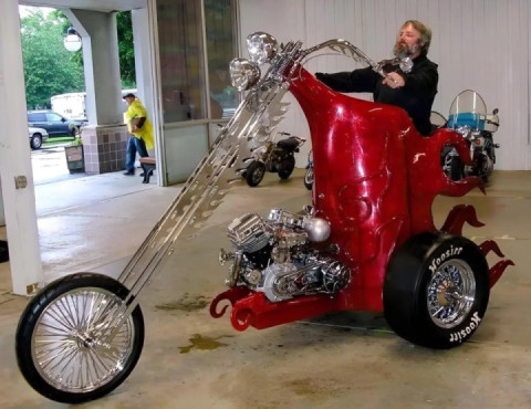 If chariots still existed, I think they would look something like this