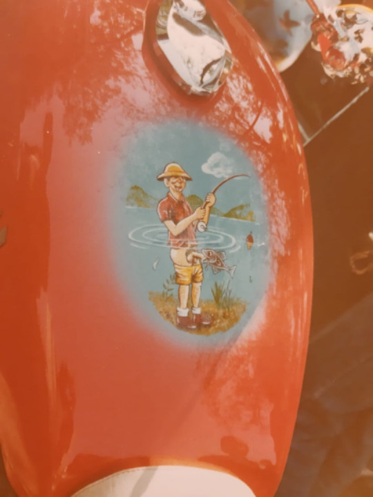 Custom Bike show Norrtalje, 1979..