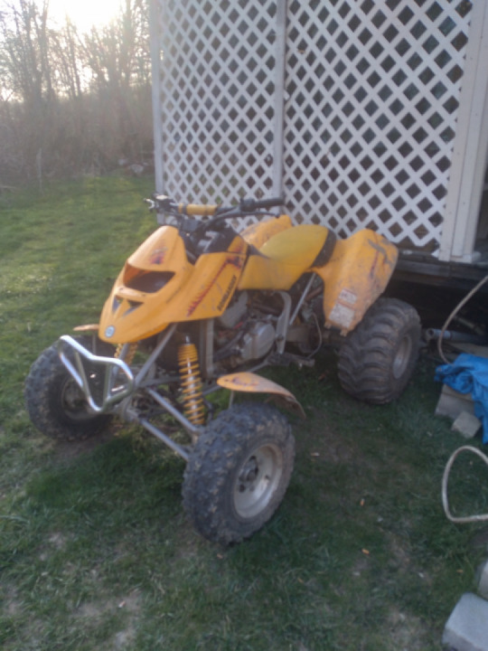 Its finally here! my dream quad!