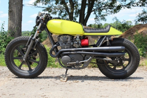 A slick tracker/cafe(ish) XS650