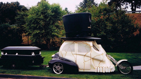 $154K Harley-Davidson Skull Trike Cannot Be Unseen, Might Cause Nightmares