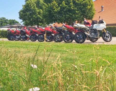 A day with very sunny weather on Meet &Ride tour