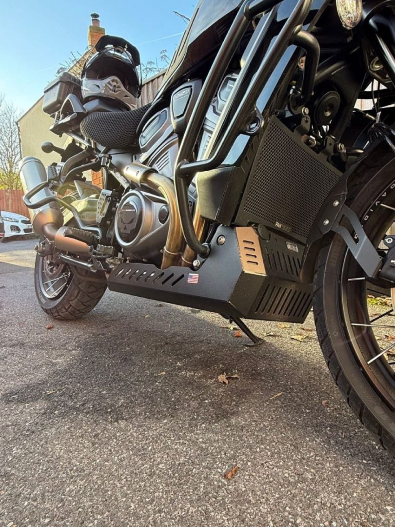 On another note... I also got to fit my new skid pan this week