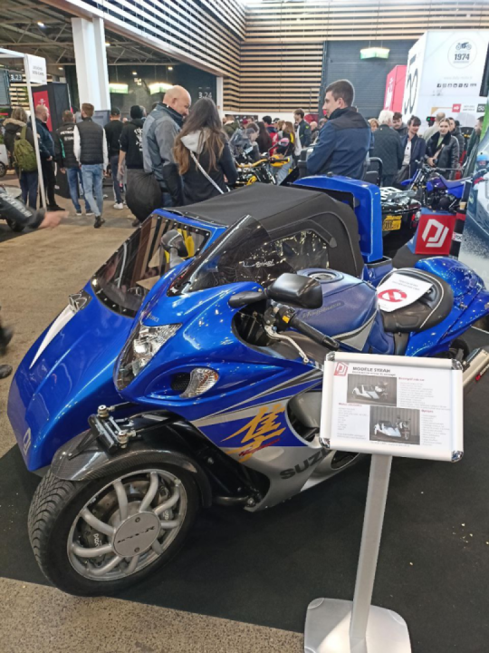 "How fast do you want to go with that side-car "Yes."