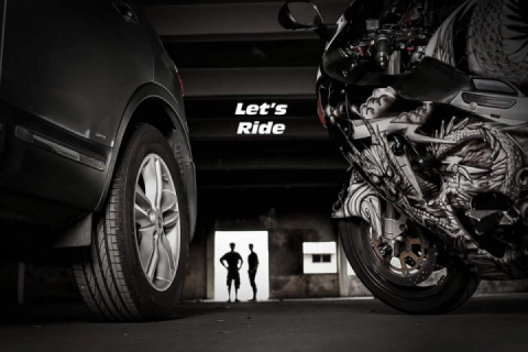 Let's Ride - We stay looking out for each other in the roads.
