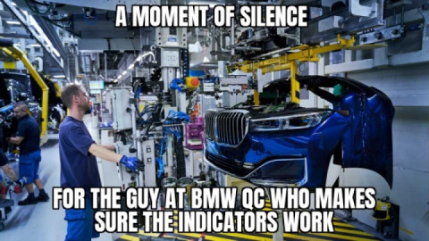 Shoulder checks are recommended.