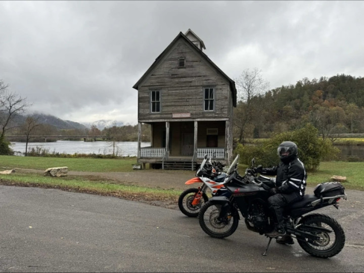 Ride through the mountains