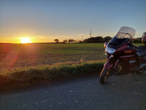 Sunset ride