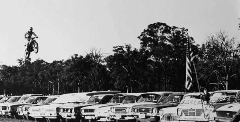 Dale Buggins - Australian Motorcycle Jumper - 1970's