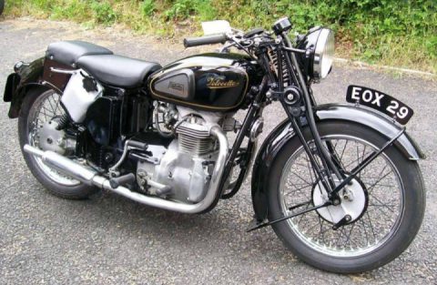 Velocette Model O, 500cc twin, the result of much input from Phil Irving