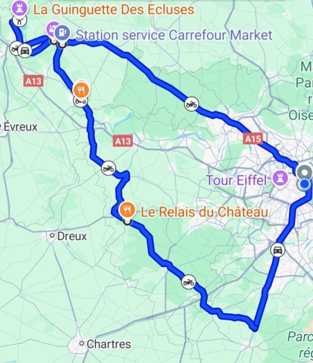 Took a ride through Normandy,